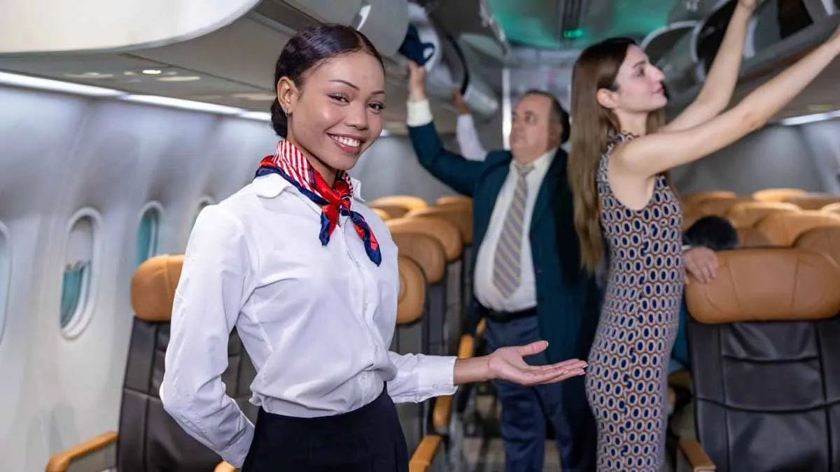 Der Gruß der Flugbegleiter : mehr als nur Höflichkeit