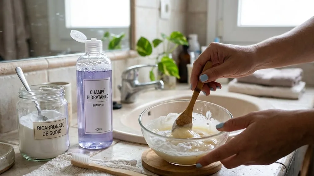 Shampoo mit Natron mischen: was bringt’s und wofür ist das gut