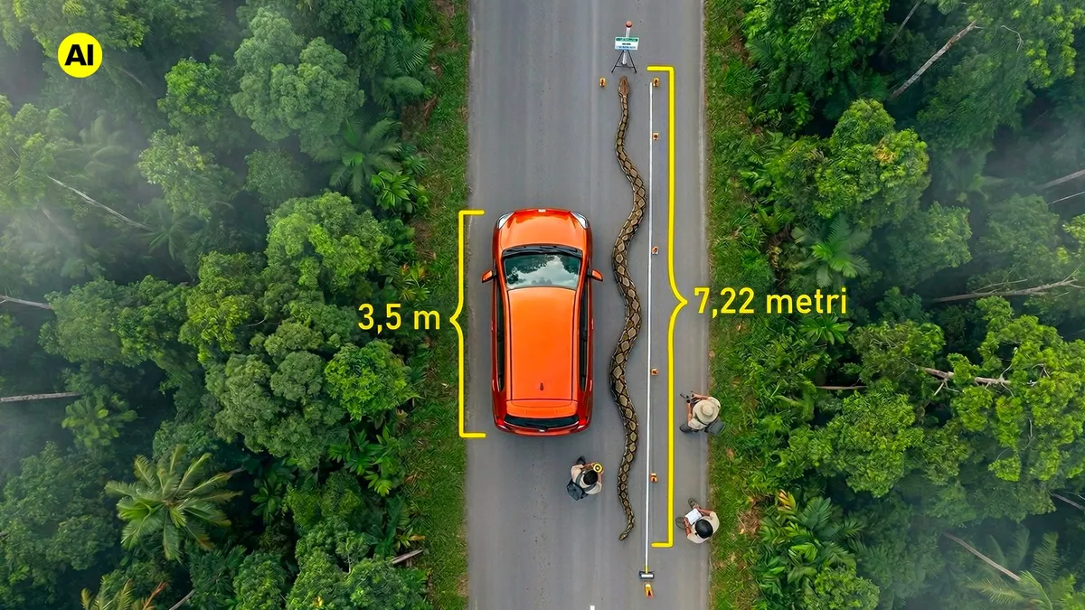 Neuer Weltrekord: längste Python der Welt entdeckt